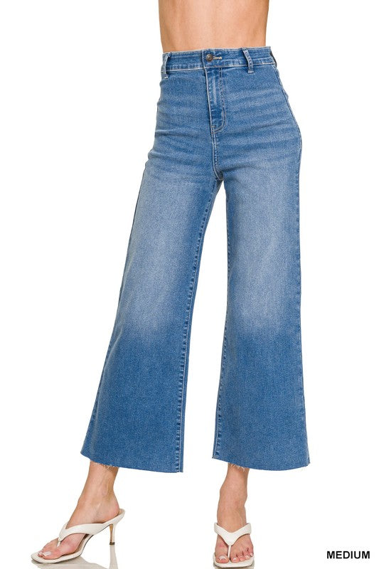 HIGH WAIST STRAIGHT LEG PANTS