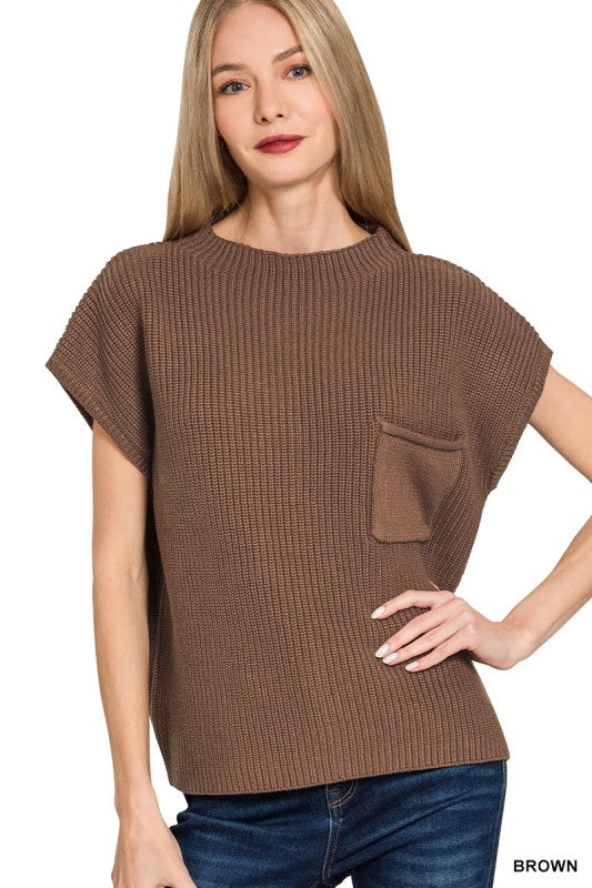 ALL SMILES SWEATER TOP