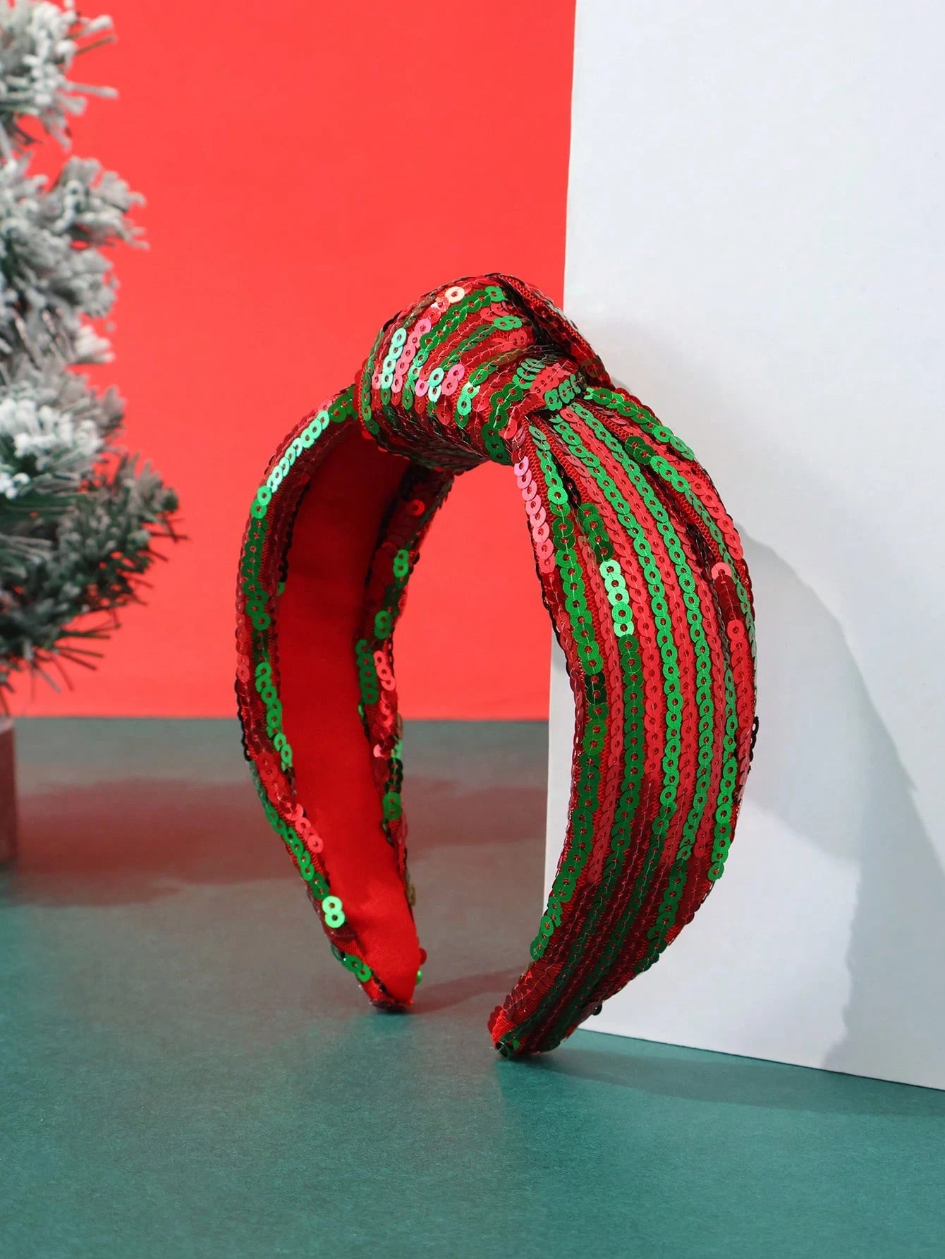 SEQUIN CHRISTMAS HEADBAND