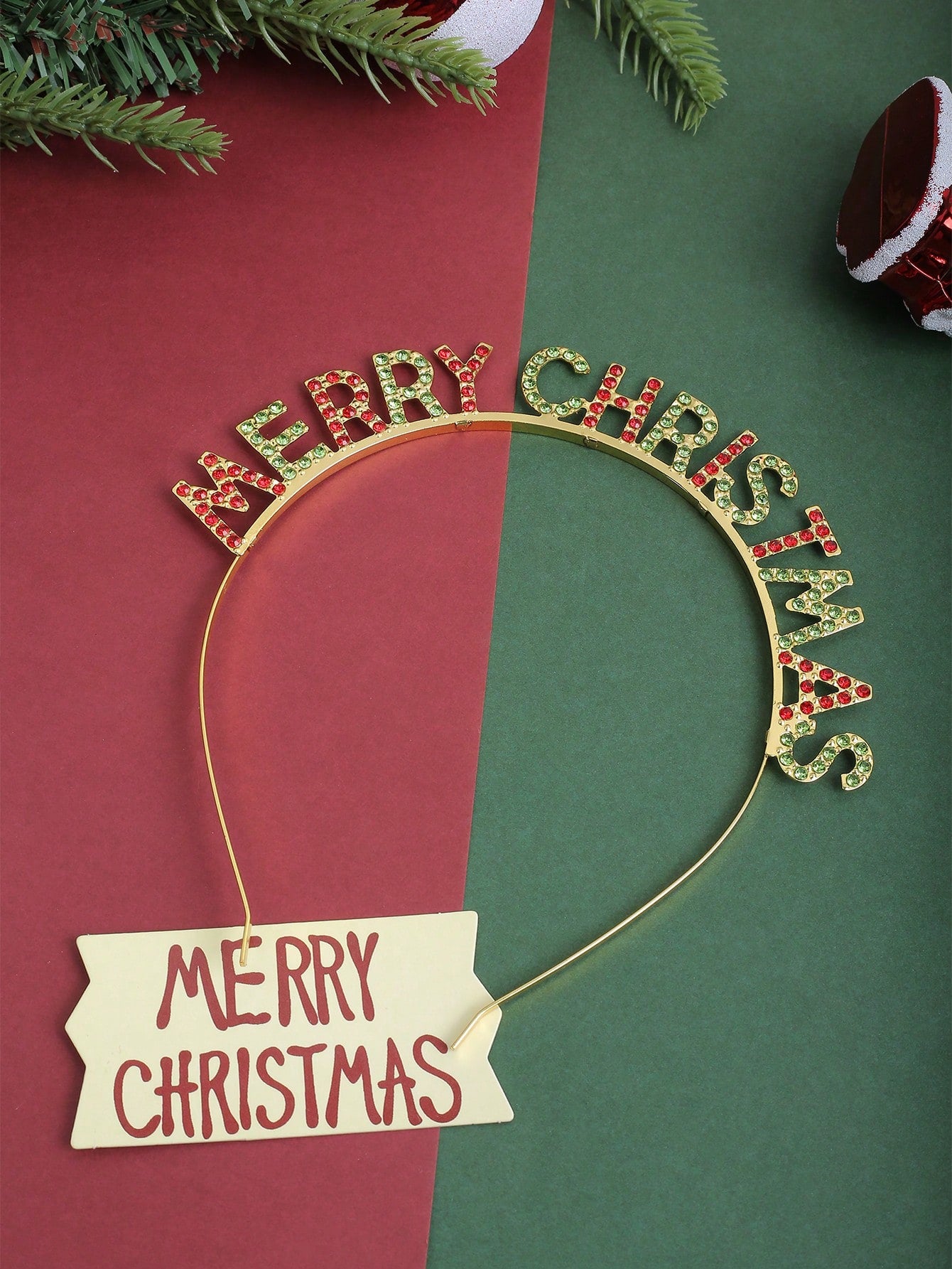 MERRY CHRISTMAS HEADBAND