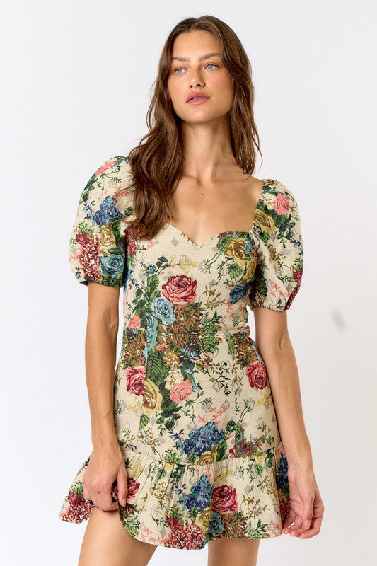 GRACE FLORAL DRESS