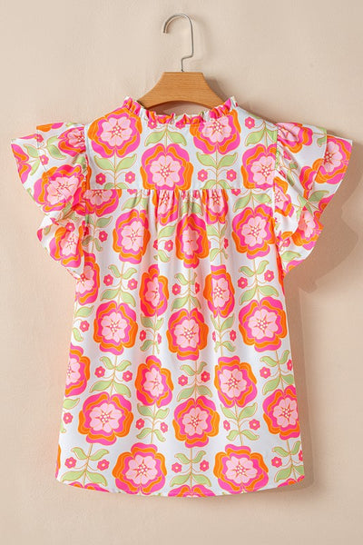 SWEET PEONY TOP