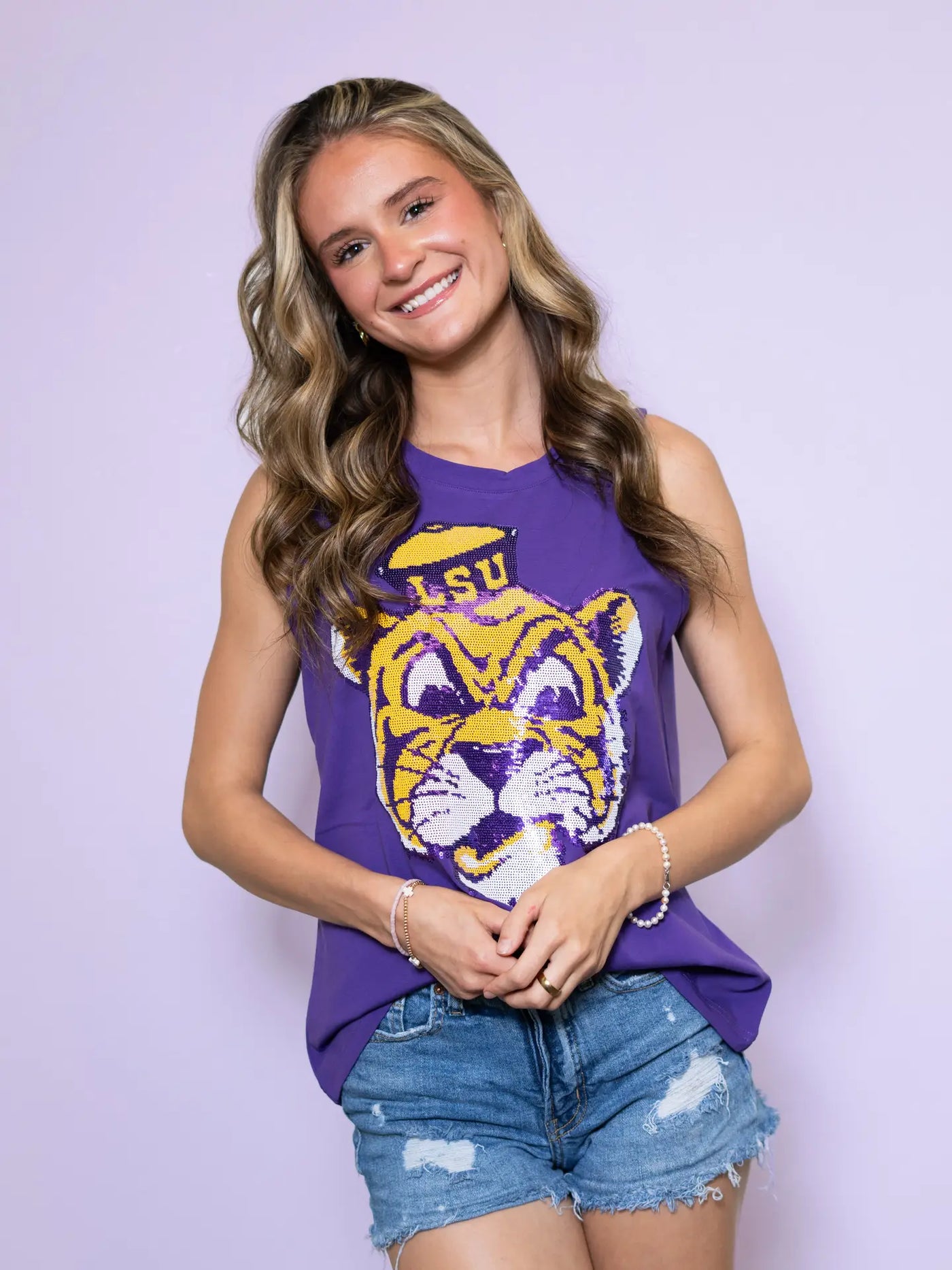 LSU VINTAGE TIGER TANK