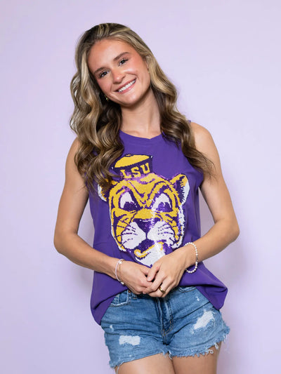 LSU VINTAGE TIGER TANK