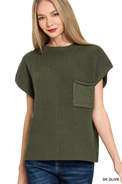 ALL SMILES SWEATER TOP