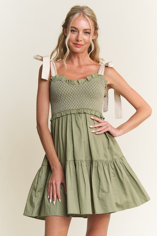 PICTURE PERFECT MINI DRESS