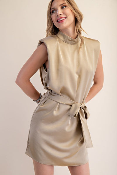 CHAMPAGNE MUSE DRESS
