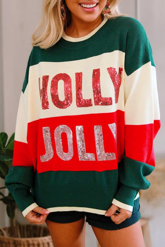 HOLLY JOLLY SWEATER