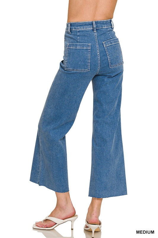 WIDE LEG DENIM