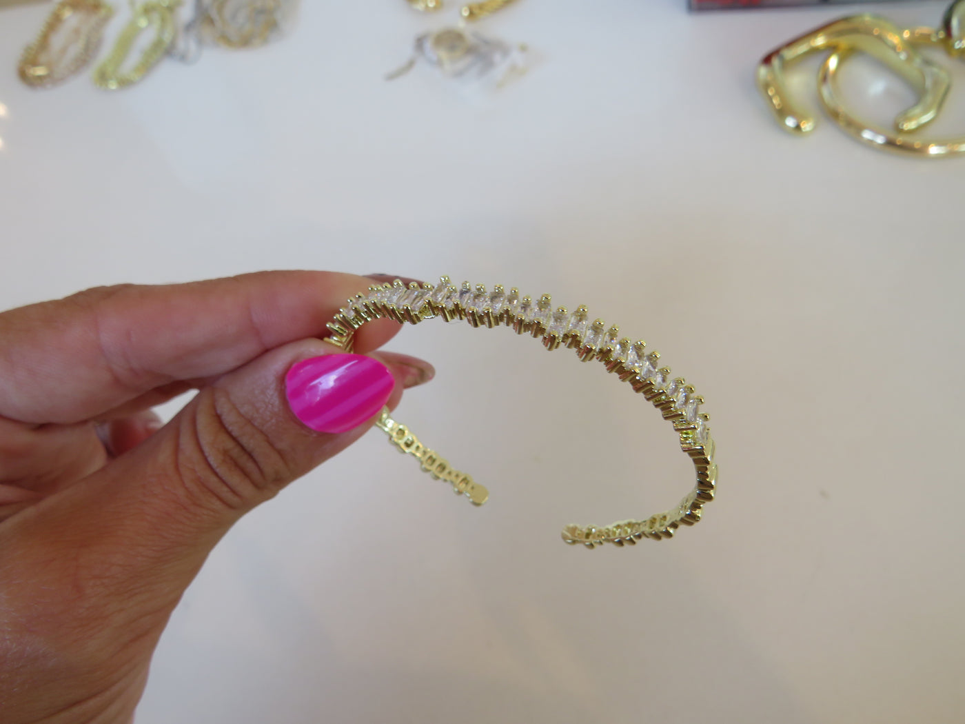 RHINESTONE CUFF