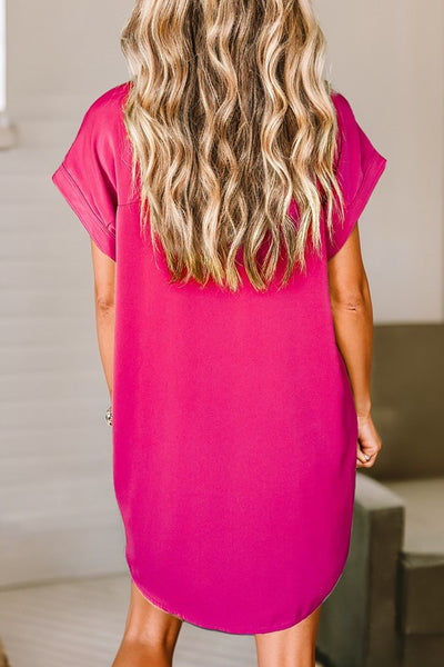 T-SHIRT MINI DRESS