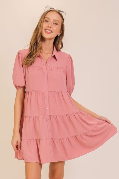 TO EASY BELL SLEEVE DRESS