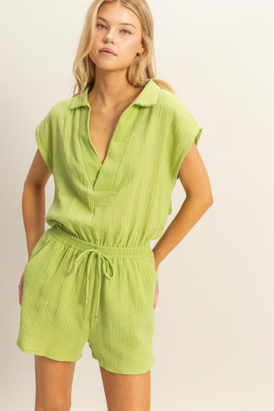 OFF THE RECORD ROMPER