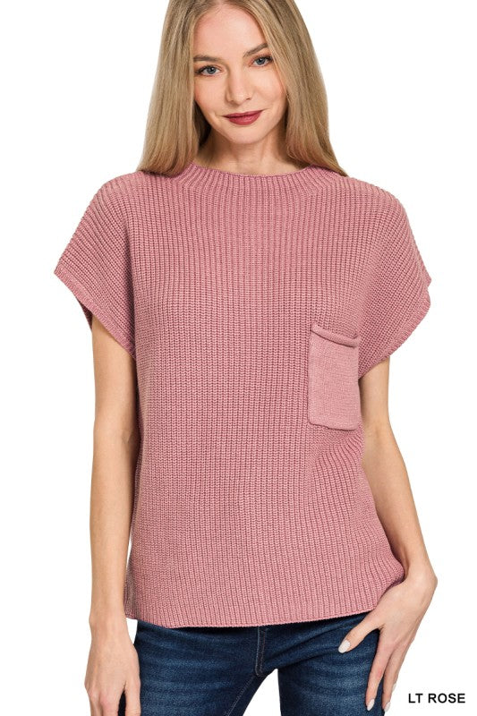 ALL SMILES SWEATER TOP