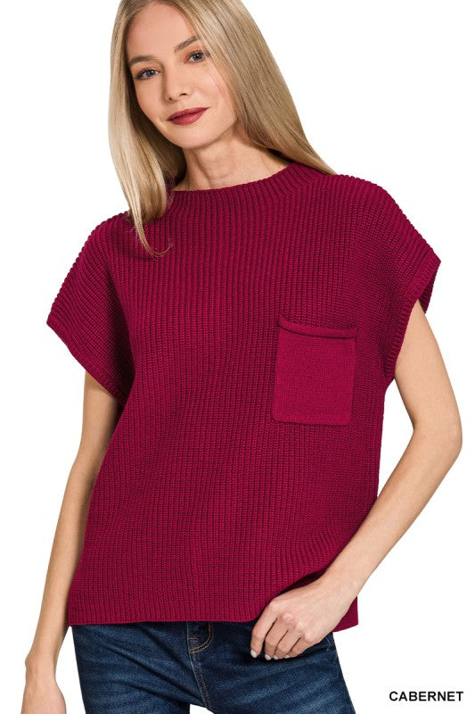 ALL SMILES SWEATER TOP