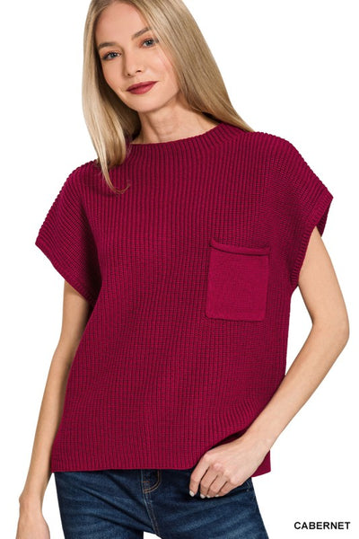 ALL SMILES SWEATER TOP
