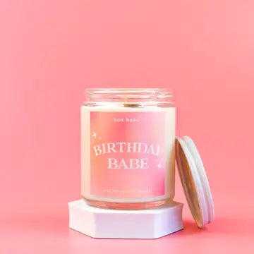 BIRTHDAY BABE - VANILLA SCENT CANDLE