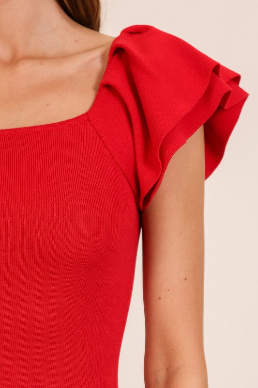 DRESSED & READY SWEATER DRESS