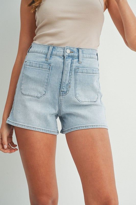 SOPHIE DENIM SHORTS