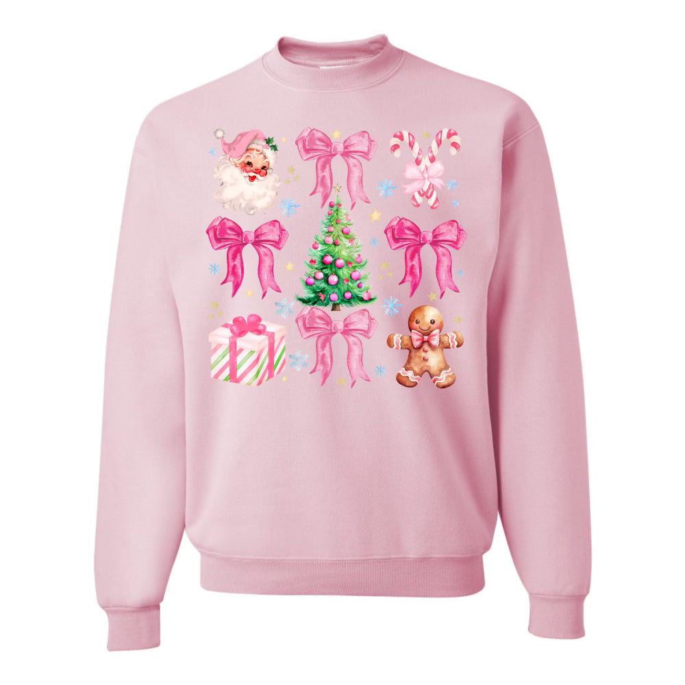 PINKY CHRISTMAS SWEATSHIRT