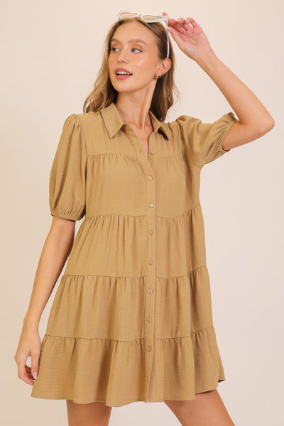 TO EASY BELL SLEEVE DRESS