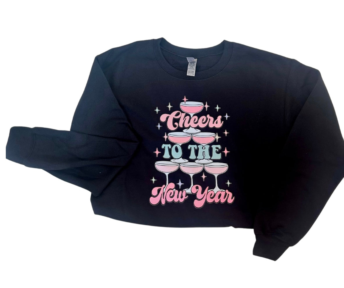 CHEERS TO THE NEW YEAR SWEATSHIRT