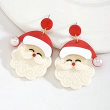 SANTA CLAUSE EARRINGS