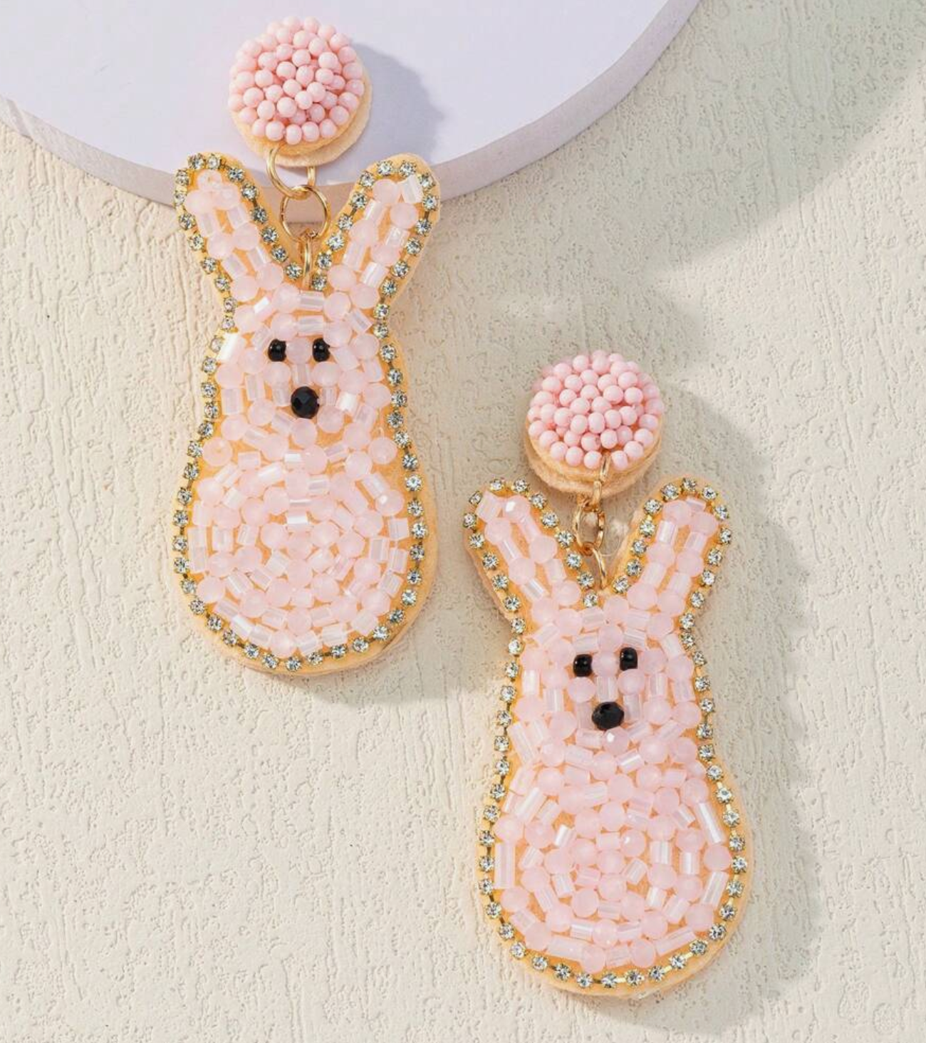 PEEPS BEADED EARRINGS