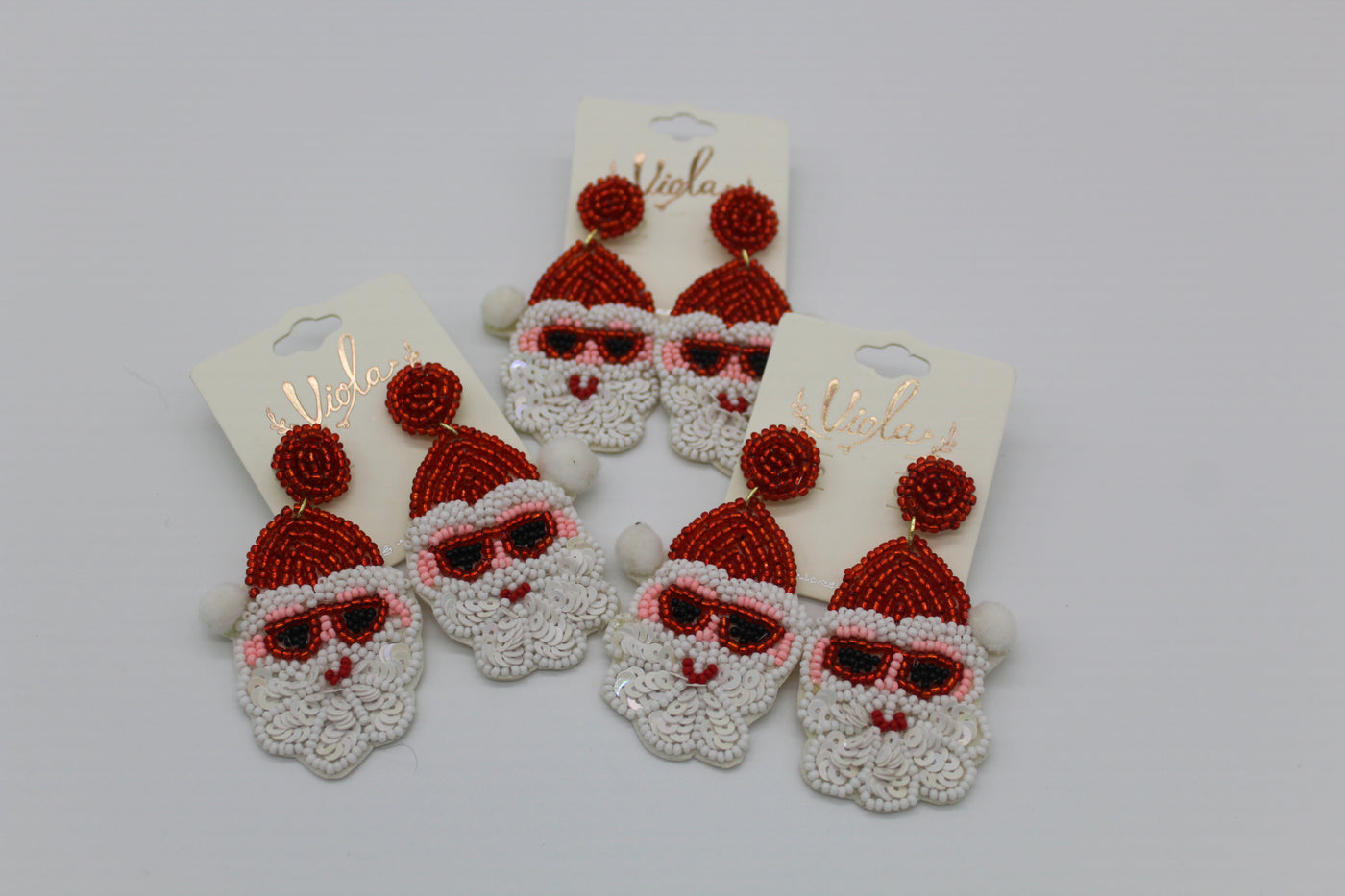VACAY SANTA EARRINGS