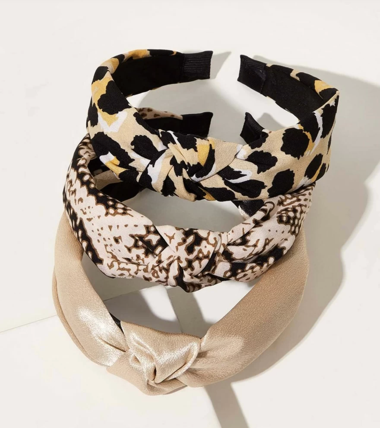 PRINT TOP KNOT HEADBAND